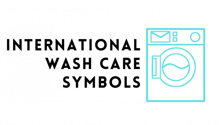 International Wash care symbols in Apparel Industry | Texhour